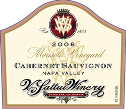 Wine Label for V. Sattui Winery